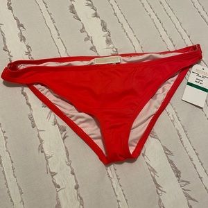 Orange bikini bottom